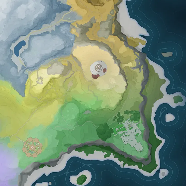 Les Bois de la tour-aux-roses sur la carte d’Idylle
